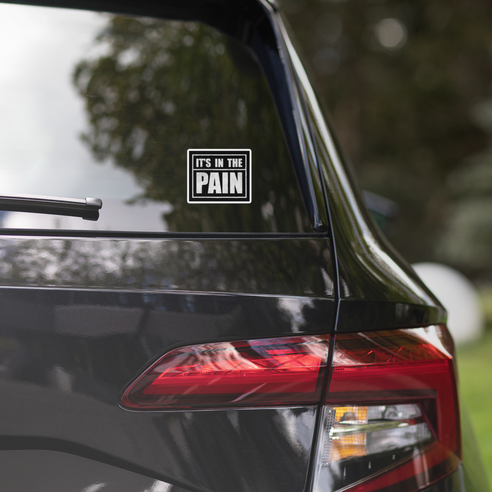 It's In The PAIN Sticker